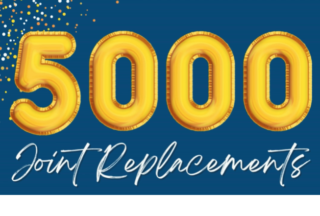 Photo: 5000th Joint Replacement