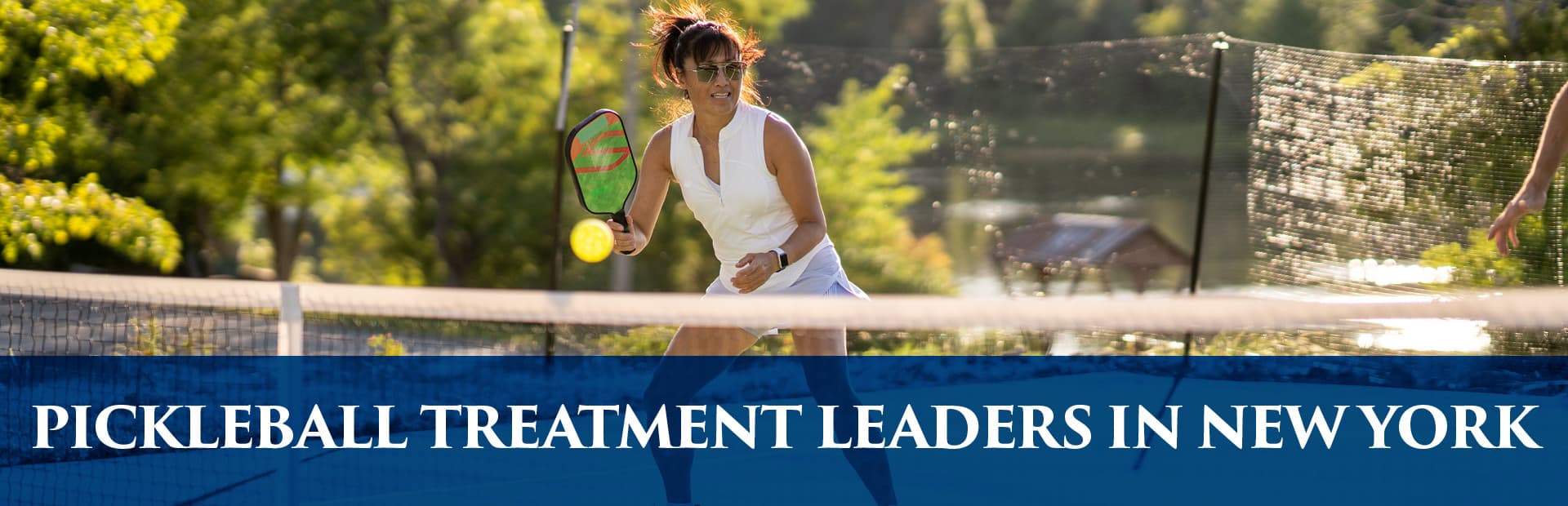 woman playing pickleball