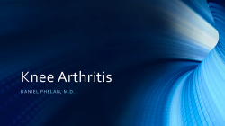 knee arthritis